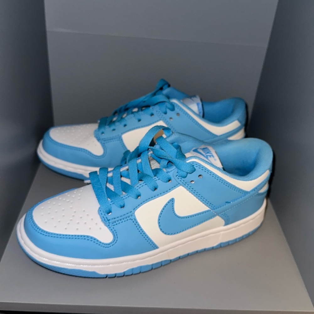 Nike dunks blue white size 7 womens